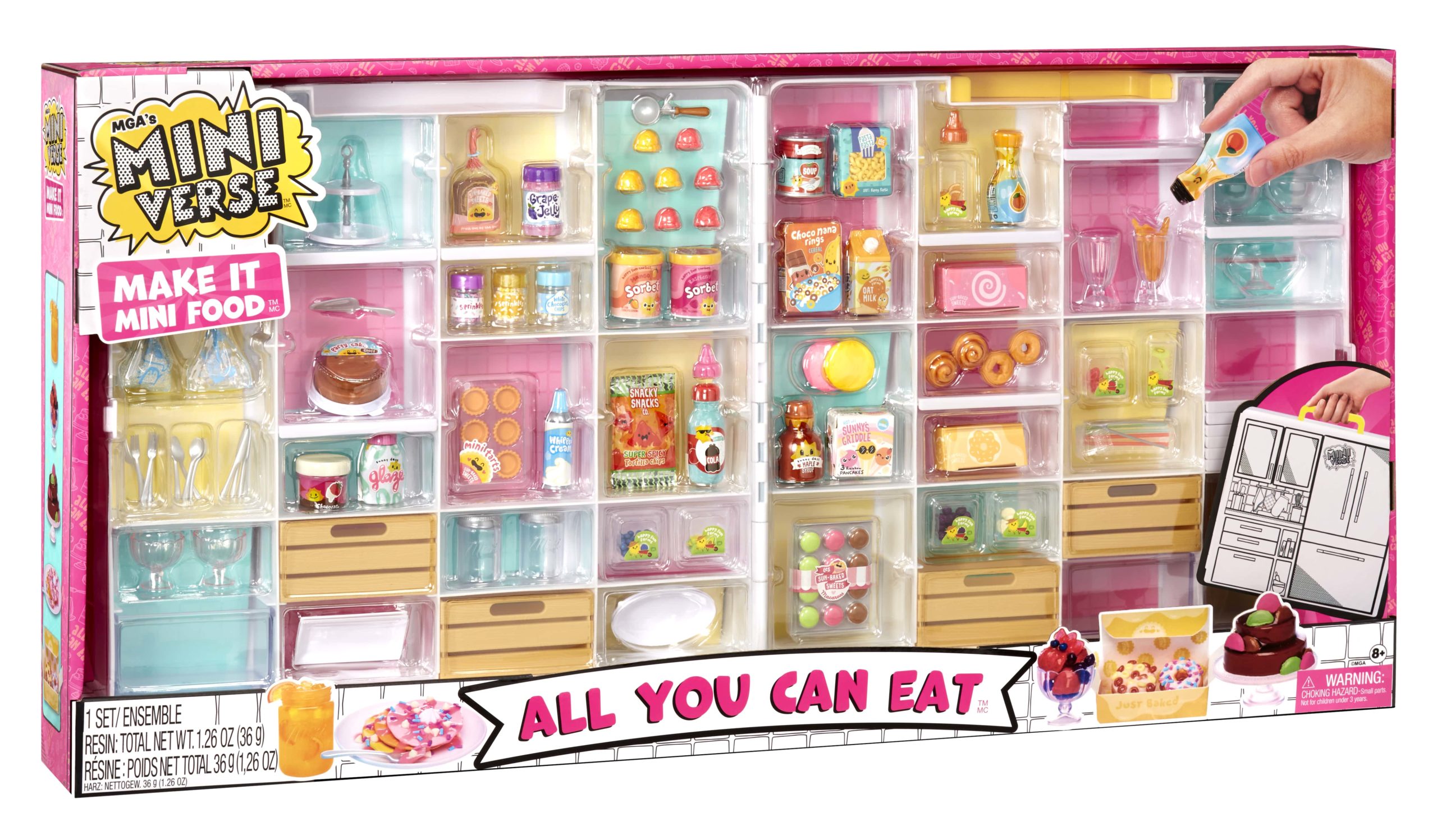 MGA s Miniverse Mini Food Maxi Set MGA